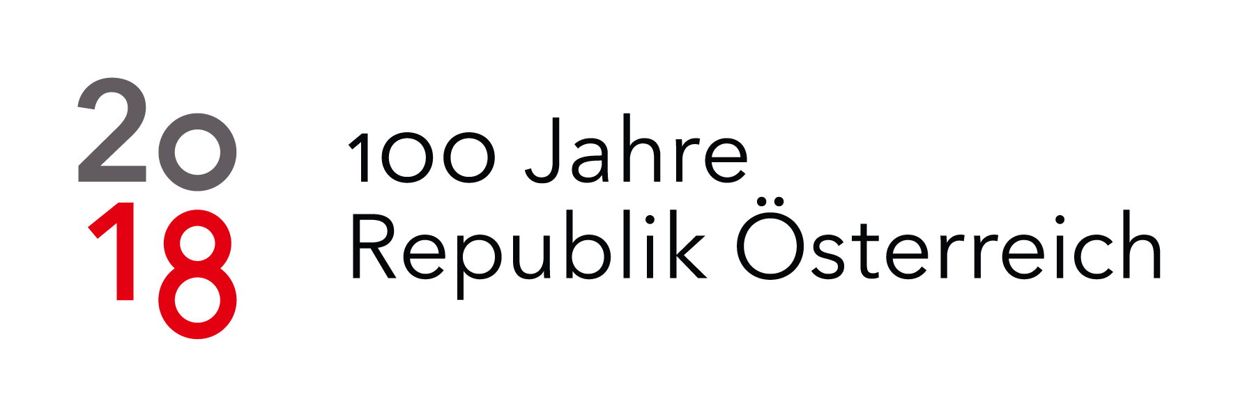 2018 - 100 years of Republic of Austria